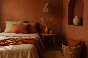 Comment créer une ambiance chaleureuse avec une déco chambre terracotta : nos conseils