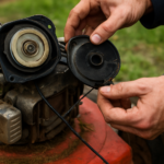 Comment réparer un lanceur de tondeuse bloqué : diagnostic et solutions