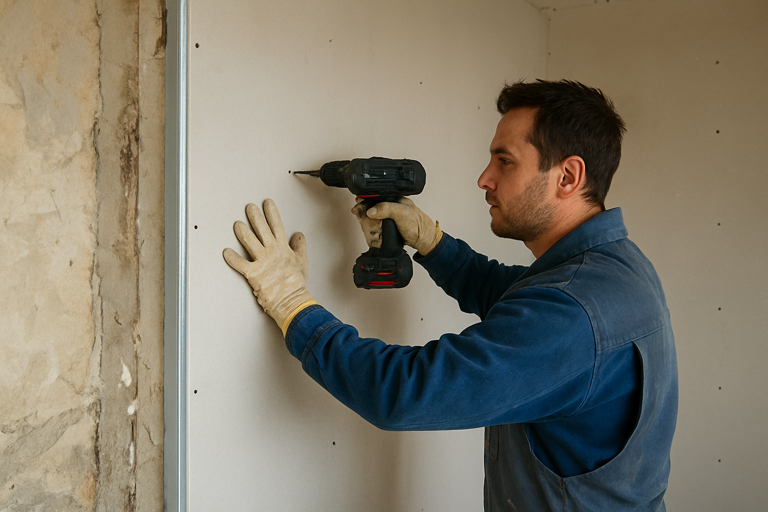 Guide complet pour la pose du placo sur un mur : techniques et erreurs ...