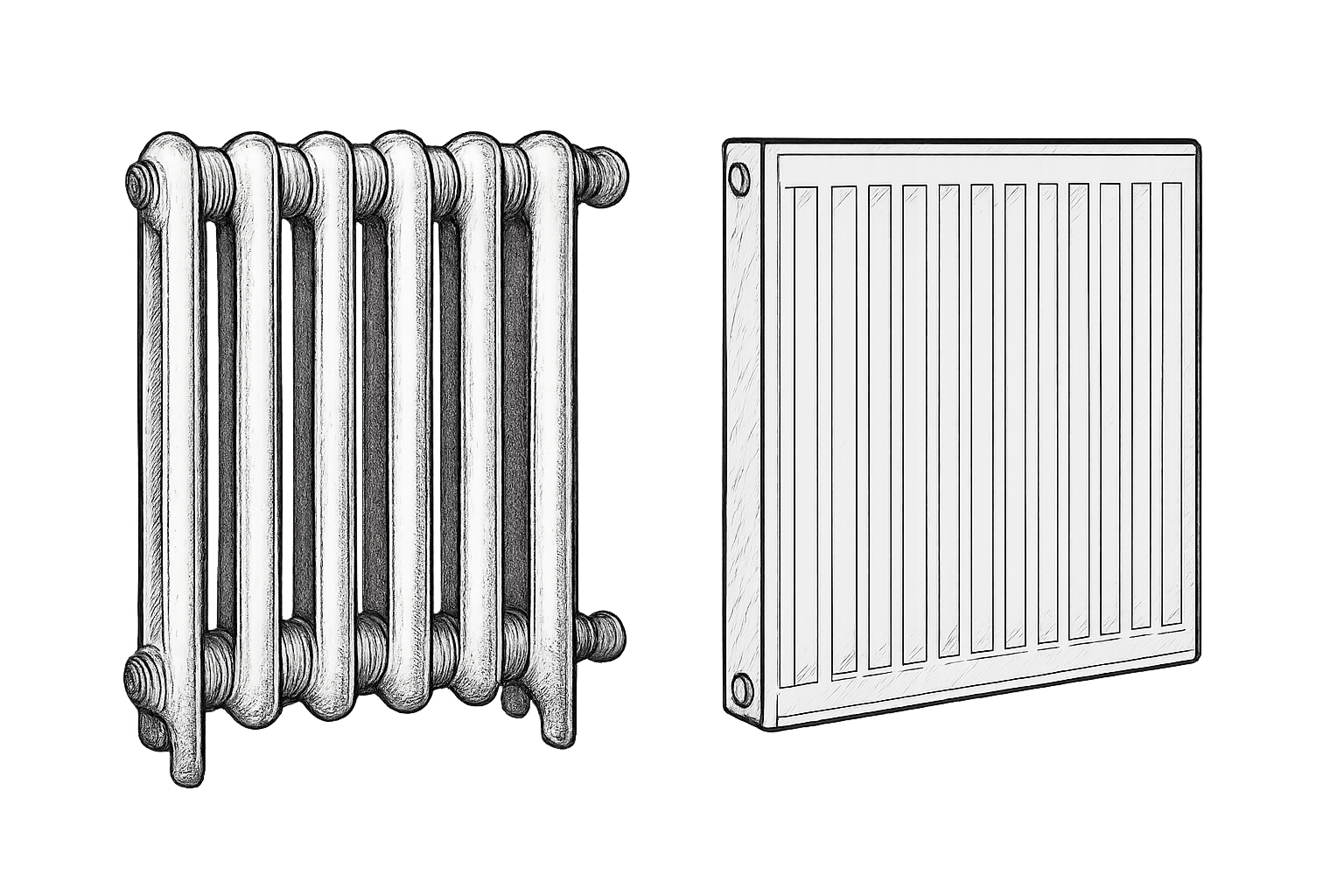 reconnaitre radiateur haute température