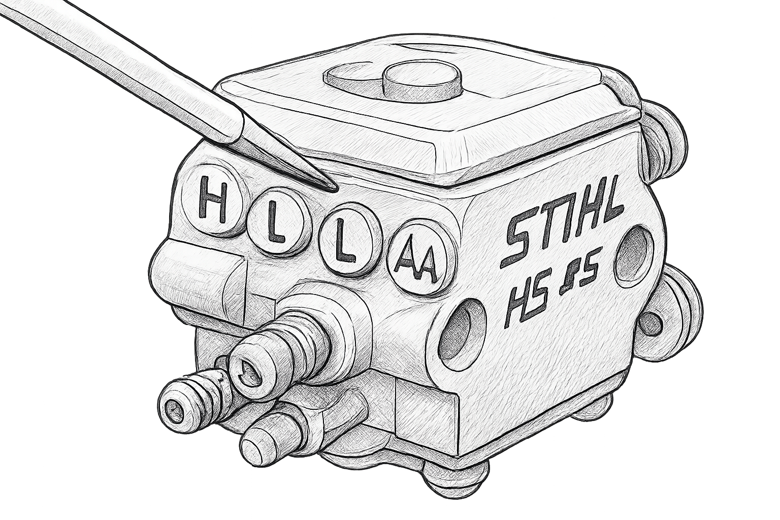 réglage carburateur taille haie stihl hs 45