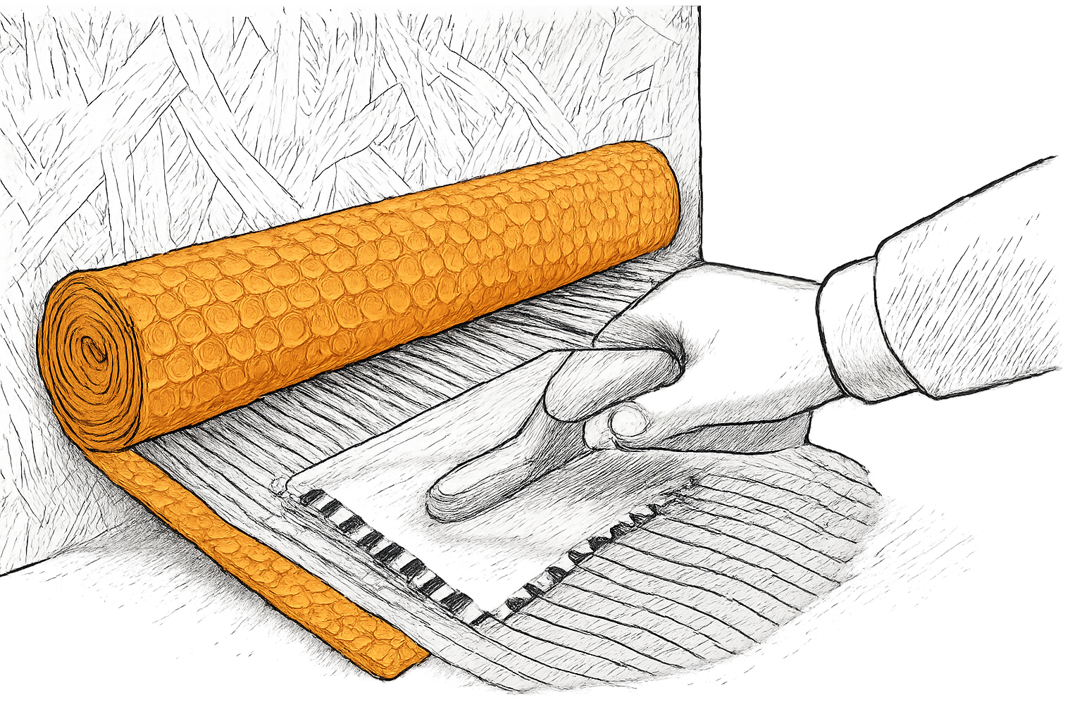 carrelage sur osb mur