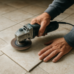 Comment poncer du carrelage avec une meuleuse sans abîmer la surface : technique et précautions
