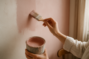 Peinture couleur rose poudré : le guide pour une ambiance douce et sophistiquée