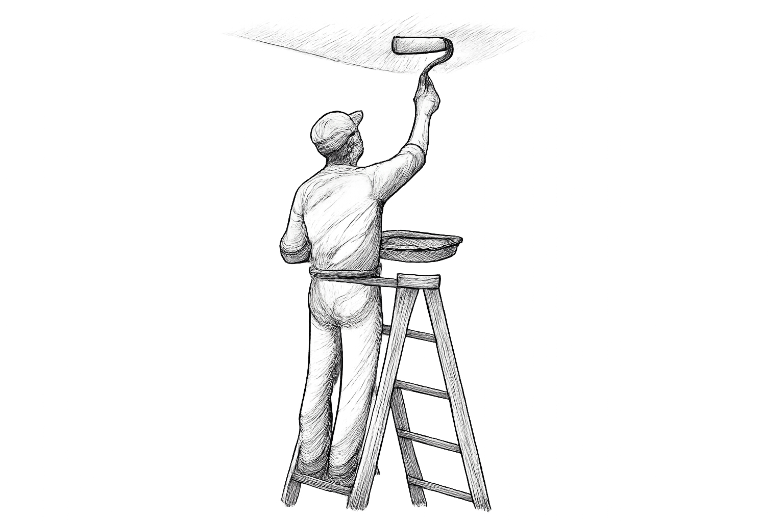 prix au m2 peinture plafond